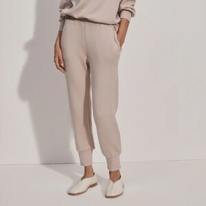 Varley beige heathered Custer pants